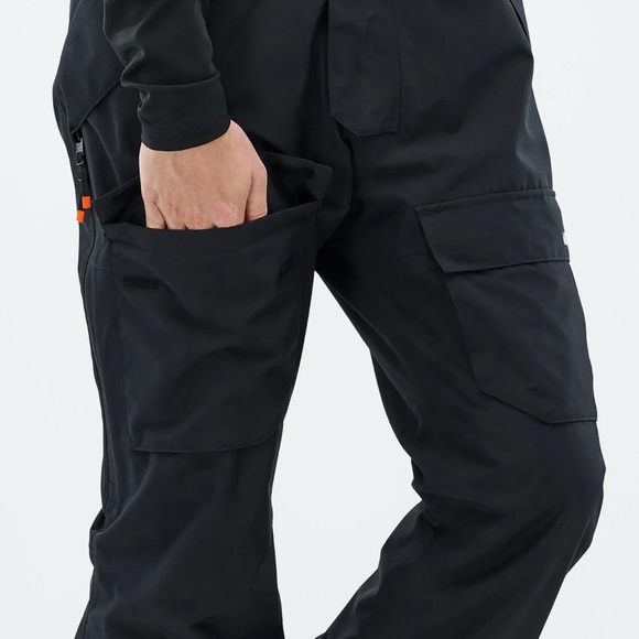 Montec Men's Black Ski & Snowboard Bib - Picture 5 of 6